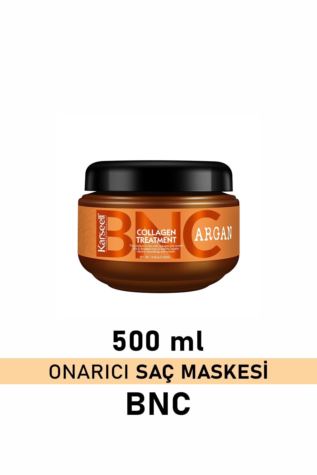 Karseell BNC Collagen  Saç Maskesi 550 ml