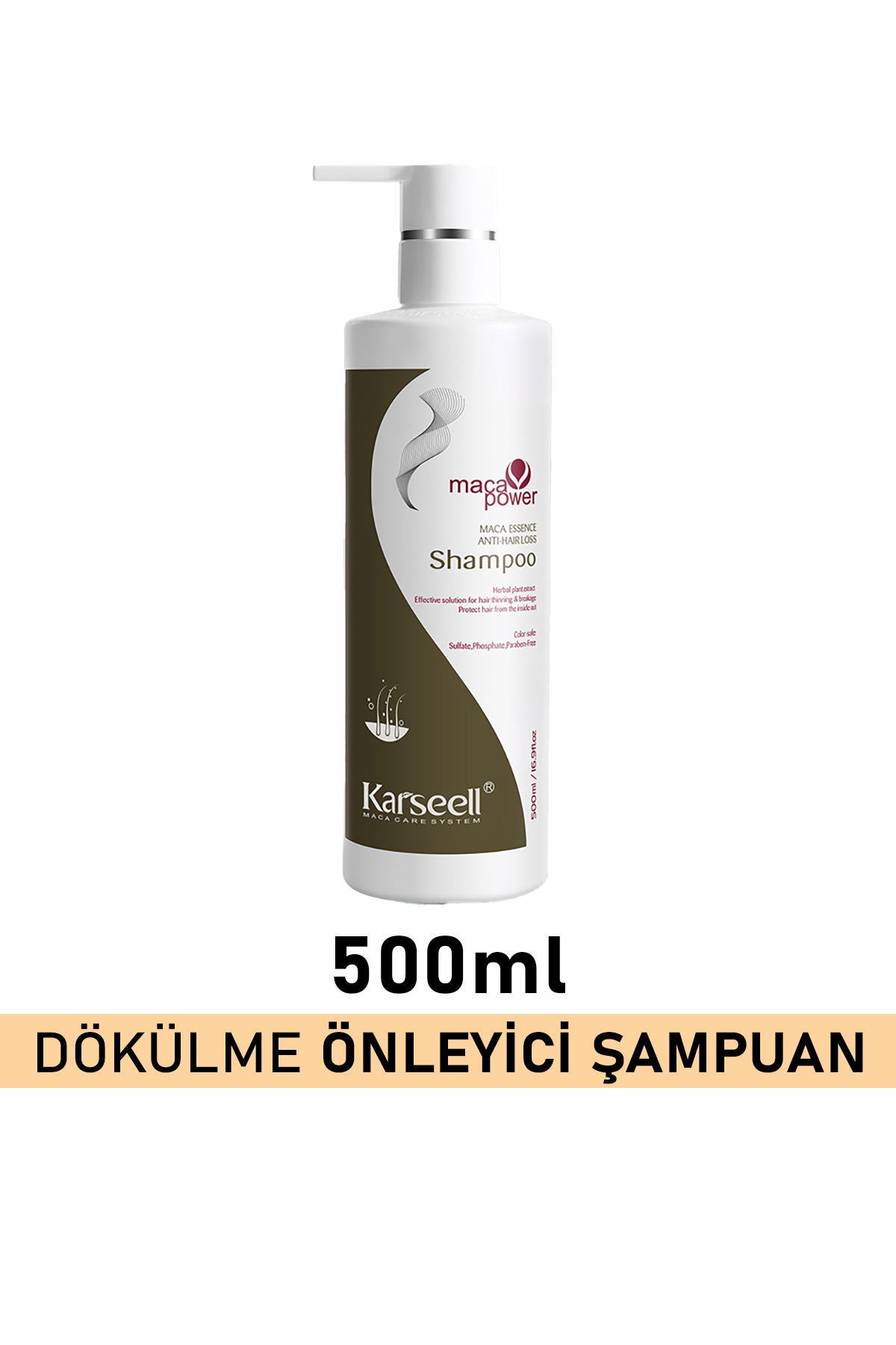 Karseell Dökülme Önleyici Şampuan 500 ml