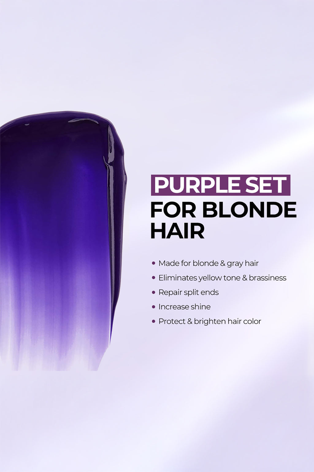 Karseell Mor Şampuan 500 ml + Mor Maske 500 ml