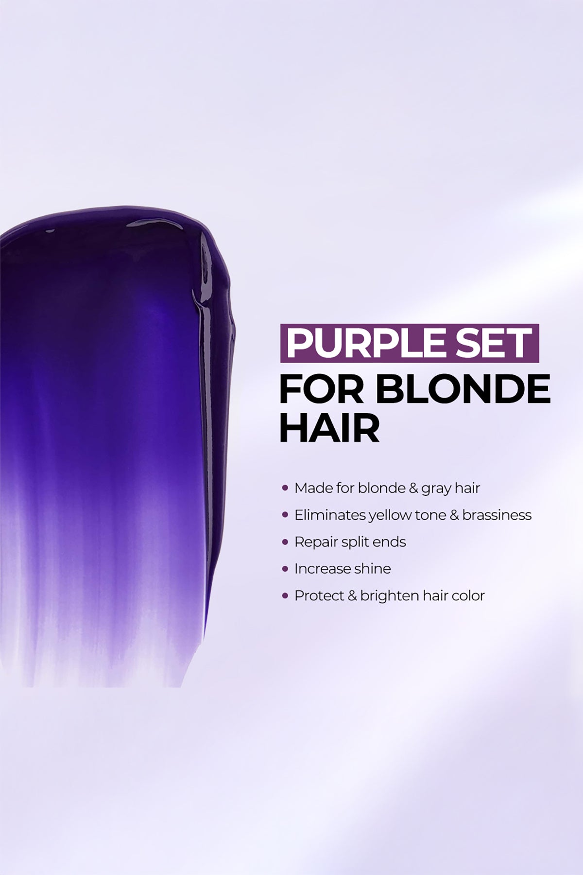 Karseell Mor Şampuan 500 ml + Mor Maske 500 ml