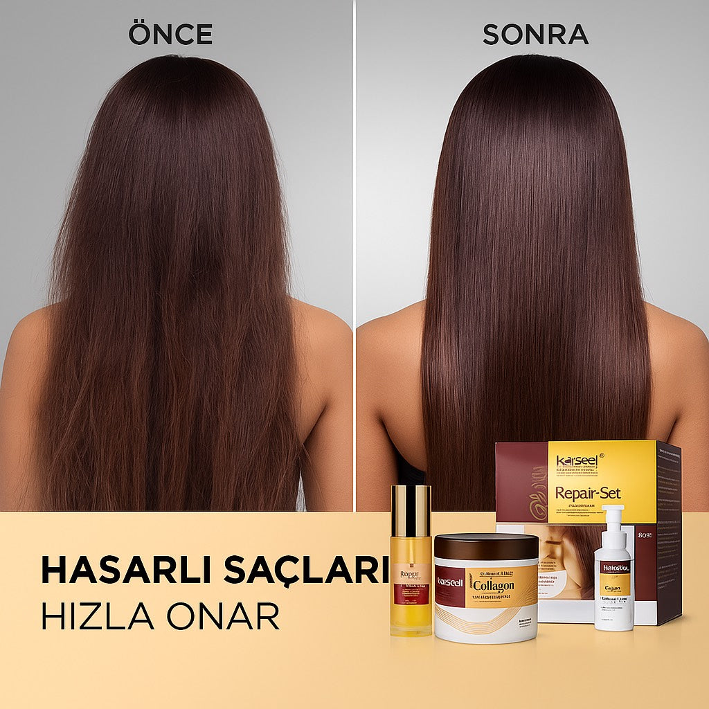 Karseell Kolajen Saç Maskesi+Argan Yağı 50 ML