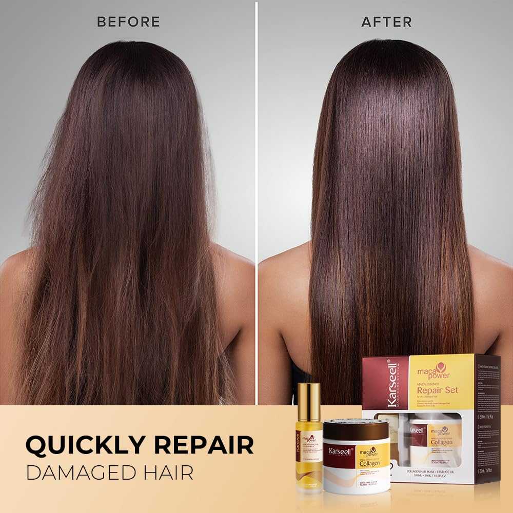 Karseell Kolajen Saç Maskesi+Argan Yağı Seti