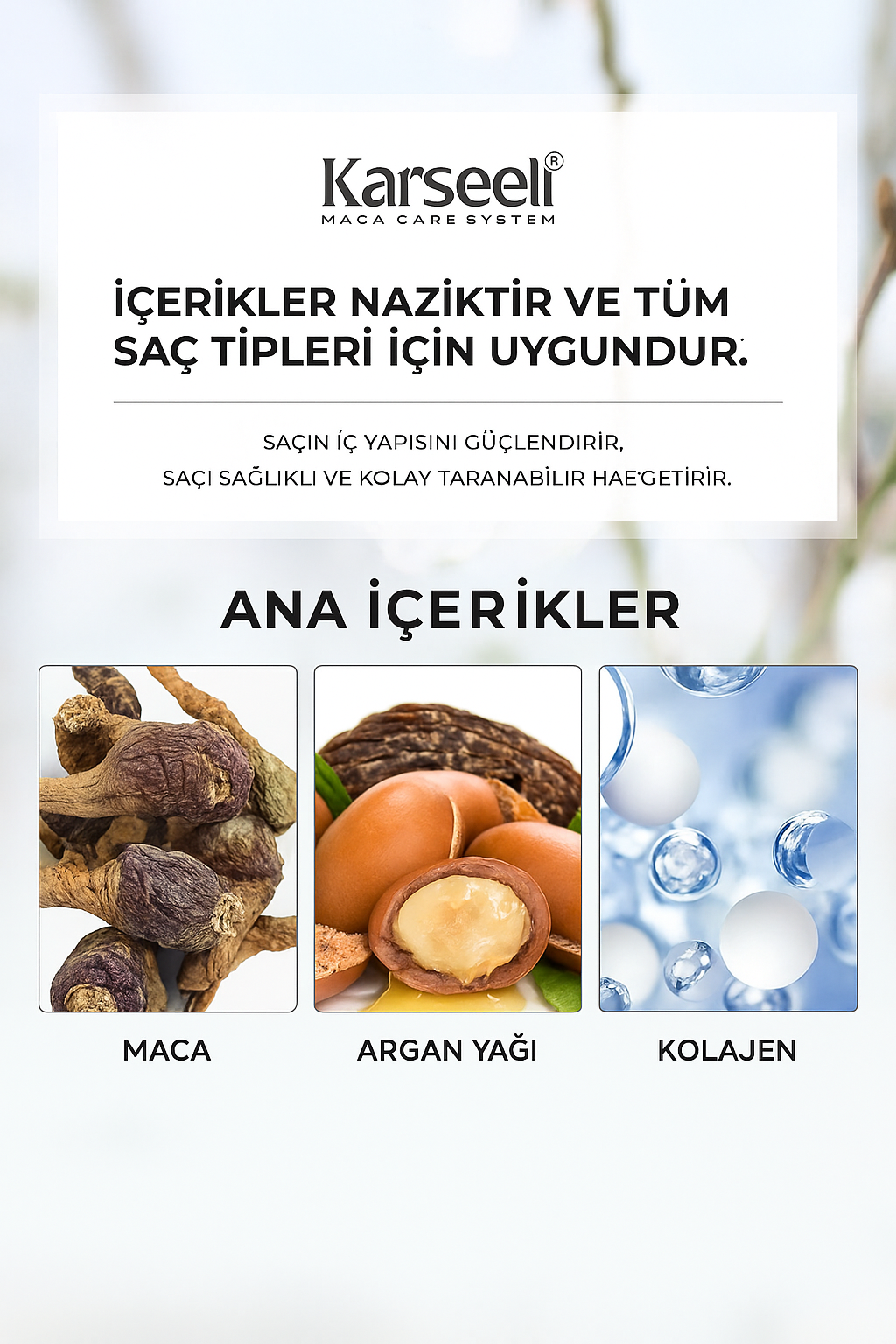 Karseell Hasarlı Saç Kremi 500 ml