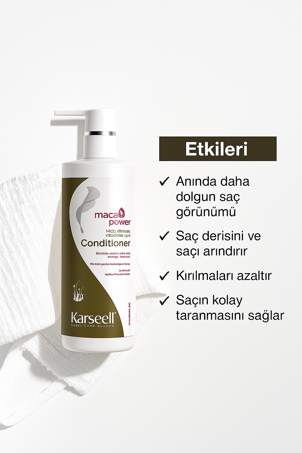 Karseell Dökülme Önleyici Şampuan 500 ml